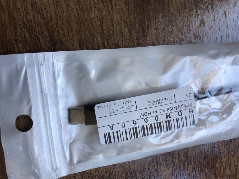 Adaptador/ Cabo HDMI para USBC 3.1