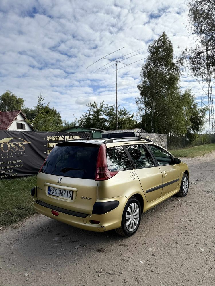 Peugeot 206SW 1.1 X-line 2004r 60km super stan bez rdzy, zadbany! Mega