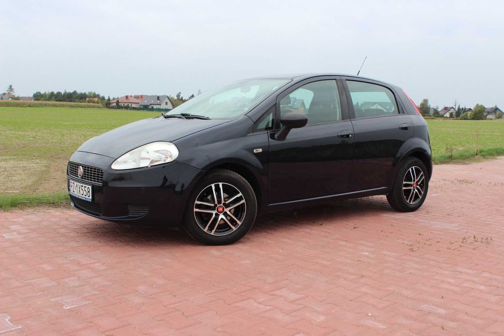 Fiat Grande Punto Benzyna 1.4 8V Automat 2009 Klimatyzacja WLKP