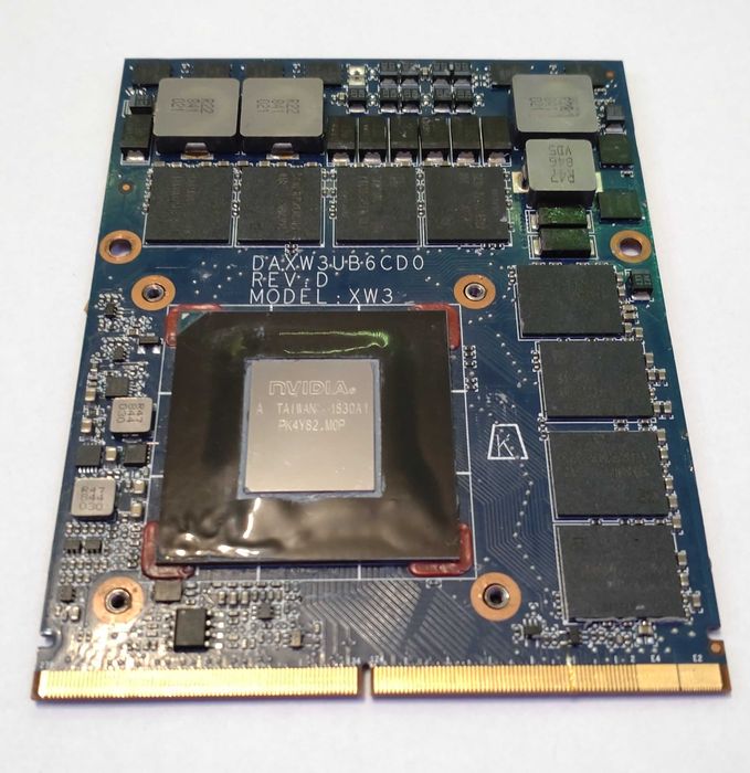 Nvidia Quadro P5200 Mobile 16 GB dla HP ZBook 17 G5 DAXW3UB6CD0