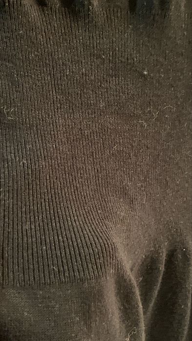 Sukienka mała czarna dzianinowa Orsay 36 za kolano