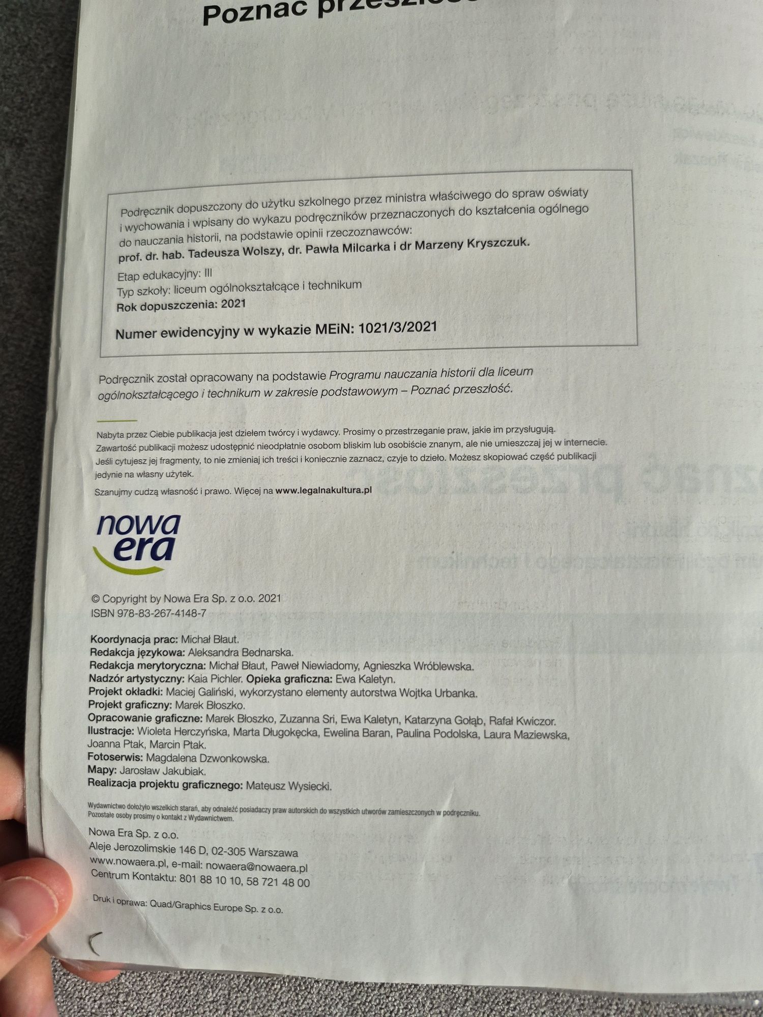 Poznać przeszłość 3 podręcznik