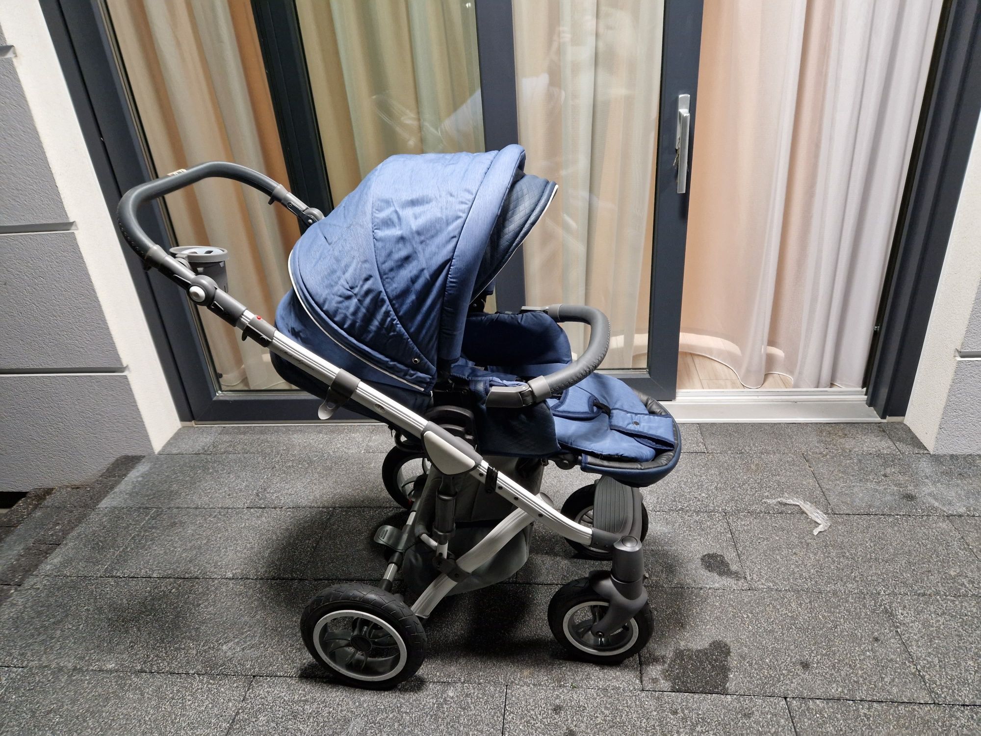 Wózek Baby Merc 3w1 (gondola, spacerówka, fotelik)