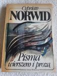 Pisma wierszem i prozą - Cyprian Norwid