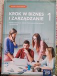 Krok w biznes i zarządzanie 1 Podręcznik Nowa Era LO i Tech Zakr.podst