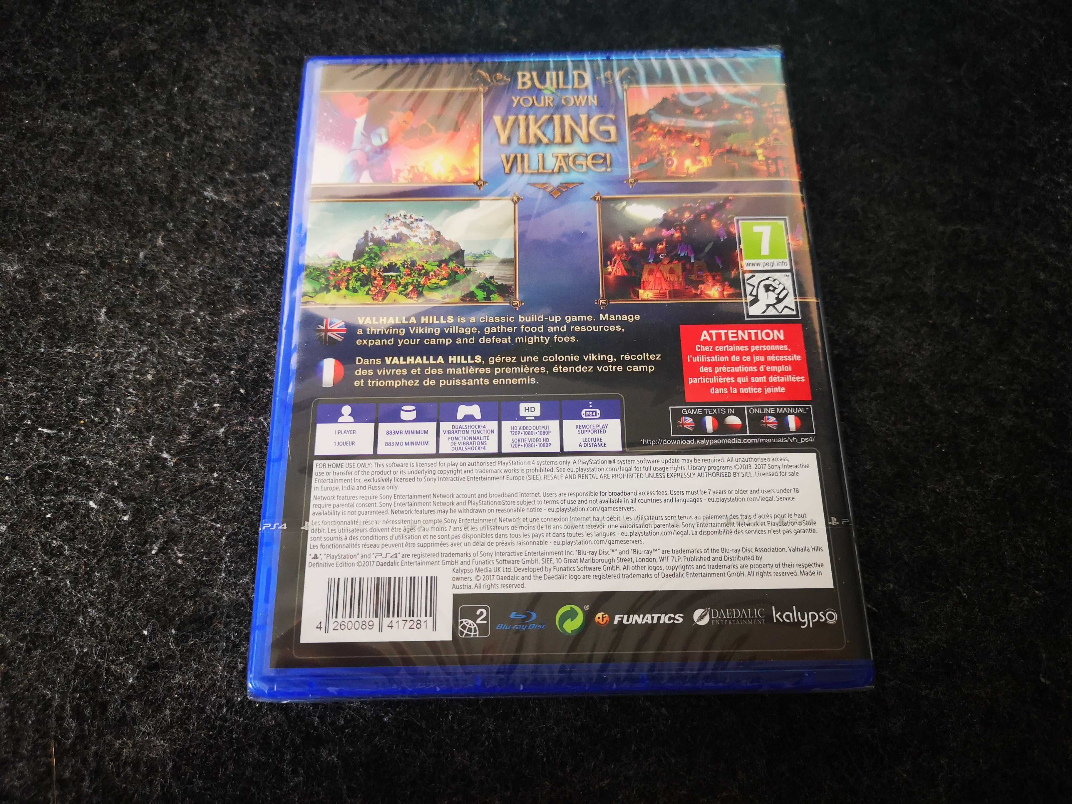 Valhalla Hills - PS4 - PL - Nowa! Folia!