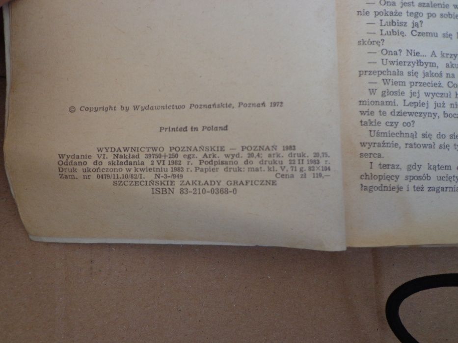Młodość i gwiazdy Eugeniusz Paukszta Wydawnictwo Poznańskie 1983r Stan