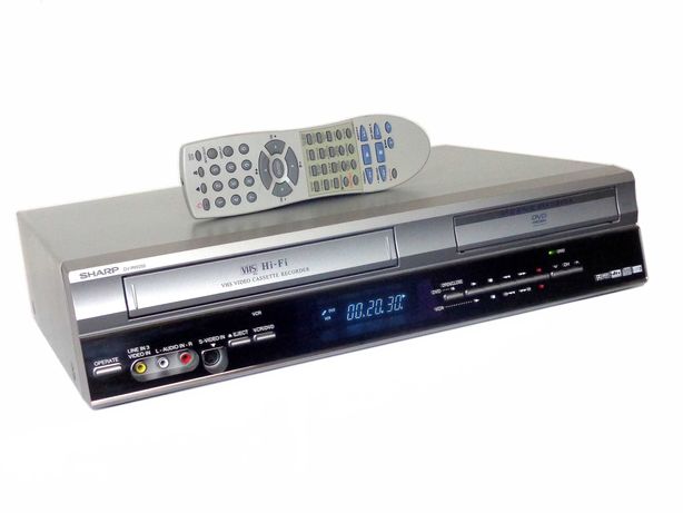 SHARP Nagrywarka DVD-VCR Combo ~ Przegraj VHS na DVD