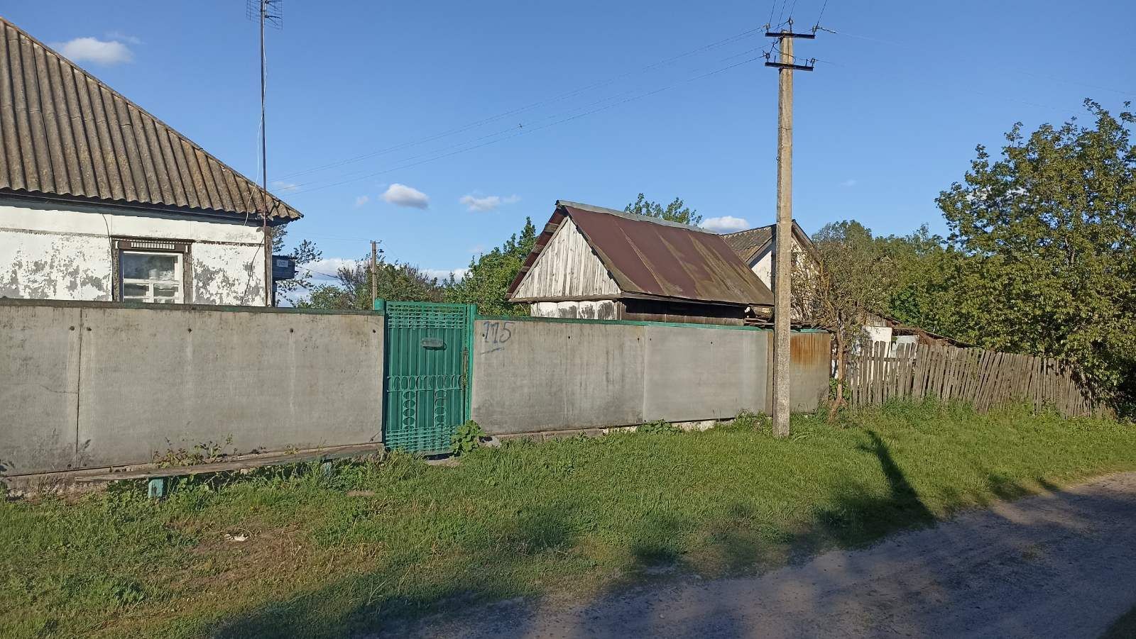 Будинок , газифікований.