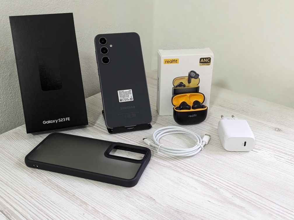 Смартфон Samsung Galaxy S23 FE Graphite Офіційний Duo's