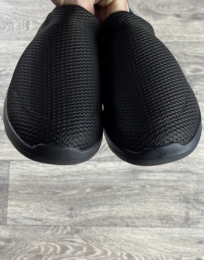 Skechers goga max мокасины слипоны 41 размер черные оригинал