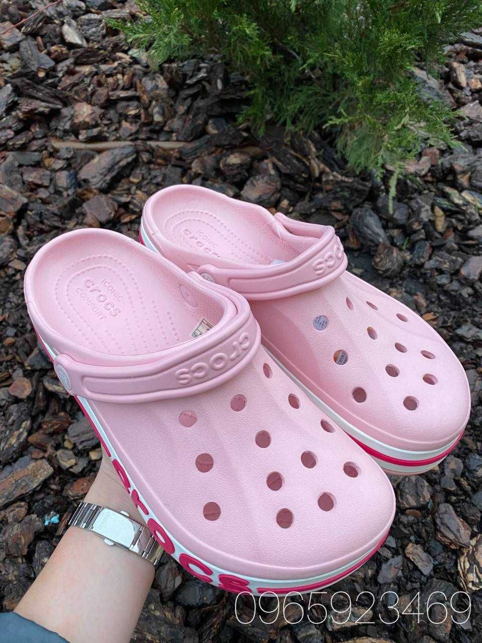 Супер ціна! Купити жіночі крокси оригінал Crocs Bayaband Pearl 36-40р