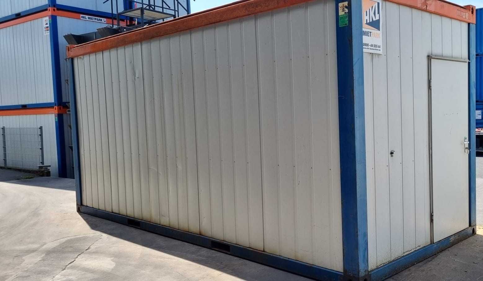 Kontener socjalny magazynowy biurowy 6x2,5m duża ilość tanio transport