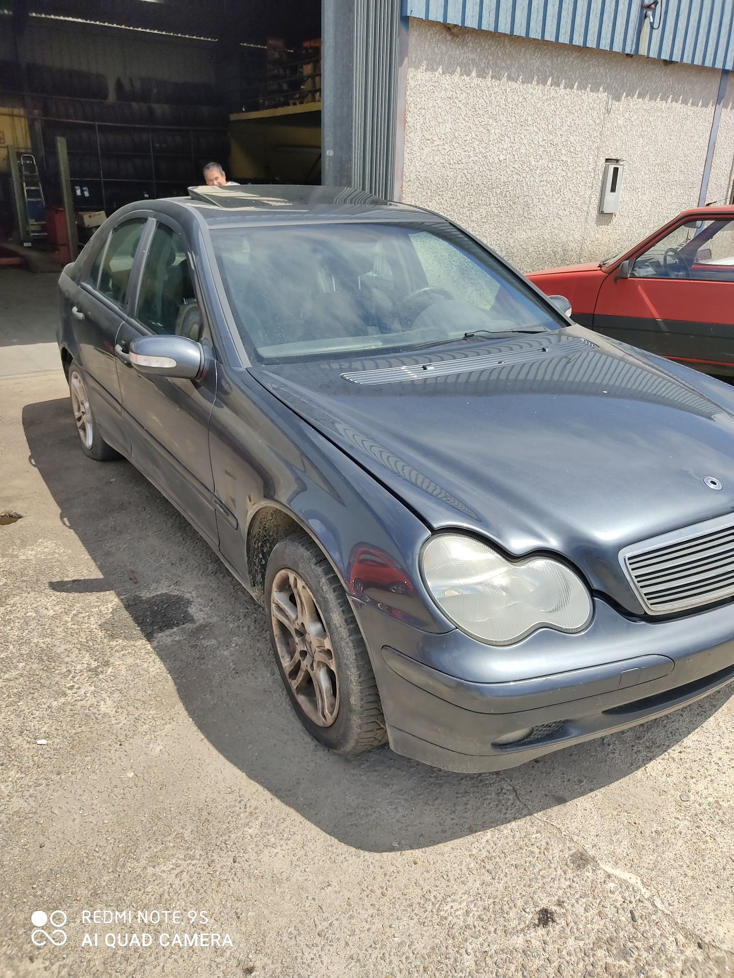 Peças Mercedes C220 W203, motor, caixa, frente completa, airbags, port