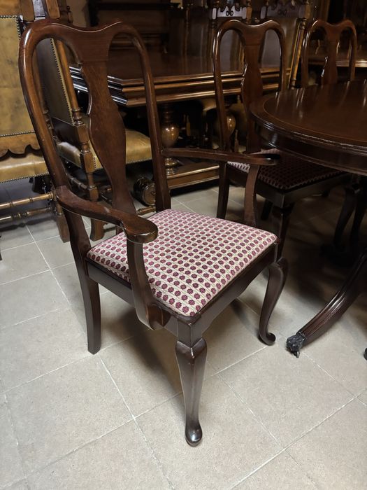 Stylowy Angielski Zestaw Stół 353 cm + 12 Krzeseł Meble Stylowe Sklep