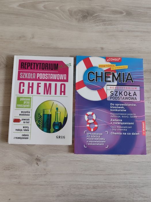 2x Repetytorium Chemia Klasa 7-8