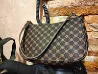 Багет сумка коричнева Луї Вітон Louis Vuitton НОВА золота фурнітура.