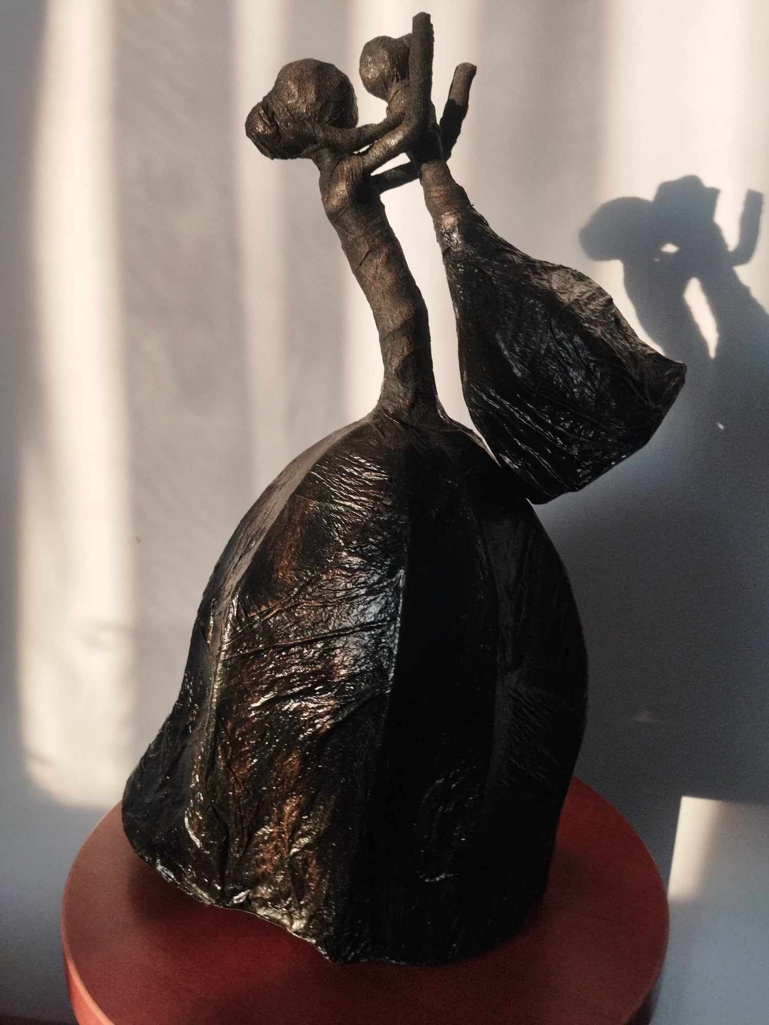 Sprzedam dekoracja/figurka ,,matka i córka" własnej roboty