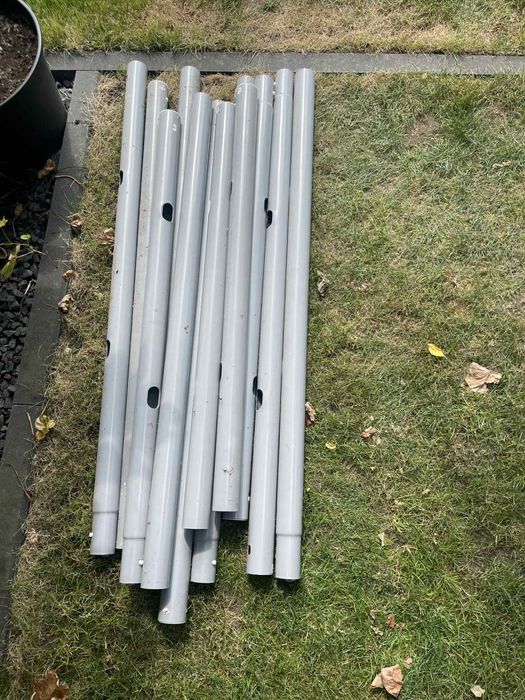 Duzy basen z pampa piaskowa intex