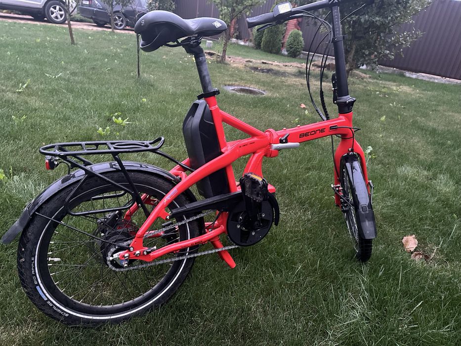 Велосипед Be One Compact Cruise, красный глянец