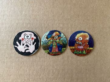 Chupa Caps - tazo, tazos, żetony, lata 90