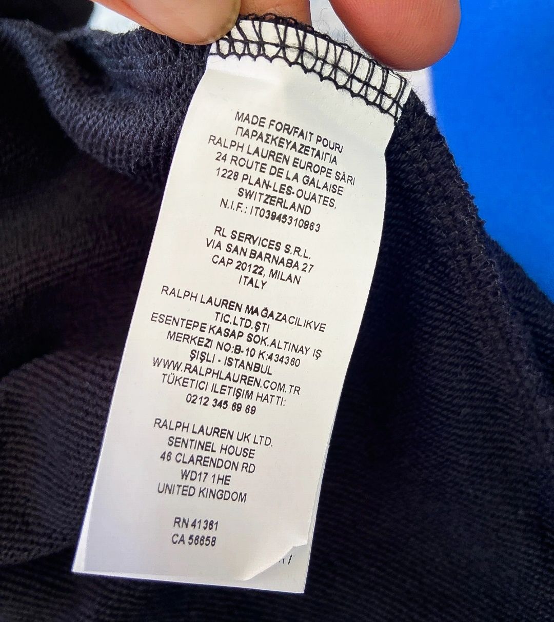 Casaco com capuz Ralph Lauren