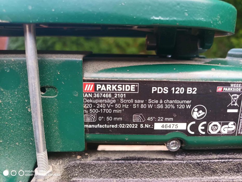 Wyrzynarka stołowa PARKSIDE PDS 120 B2