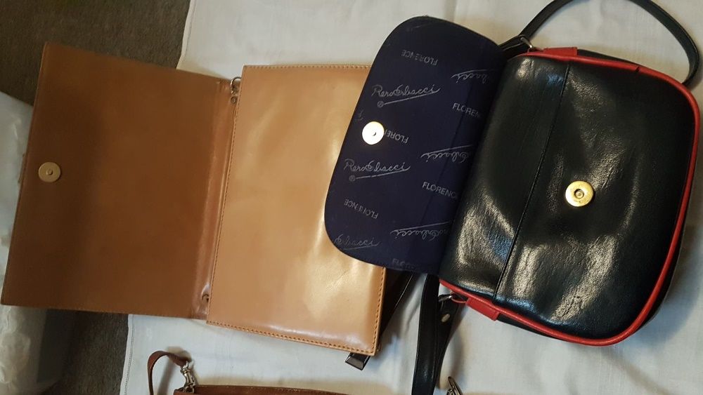 carteiras em pele (usadas)