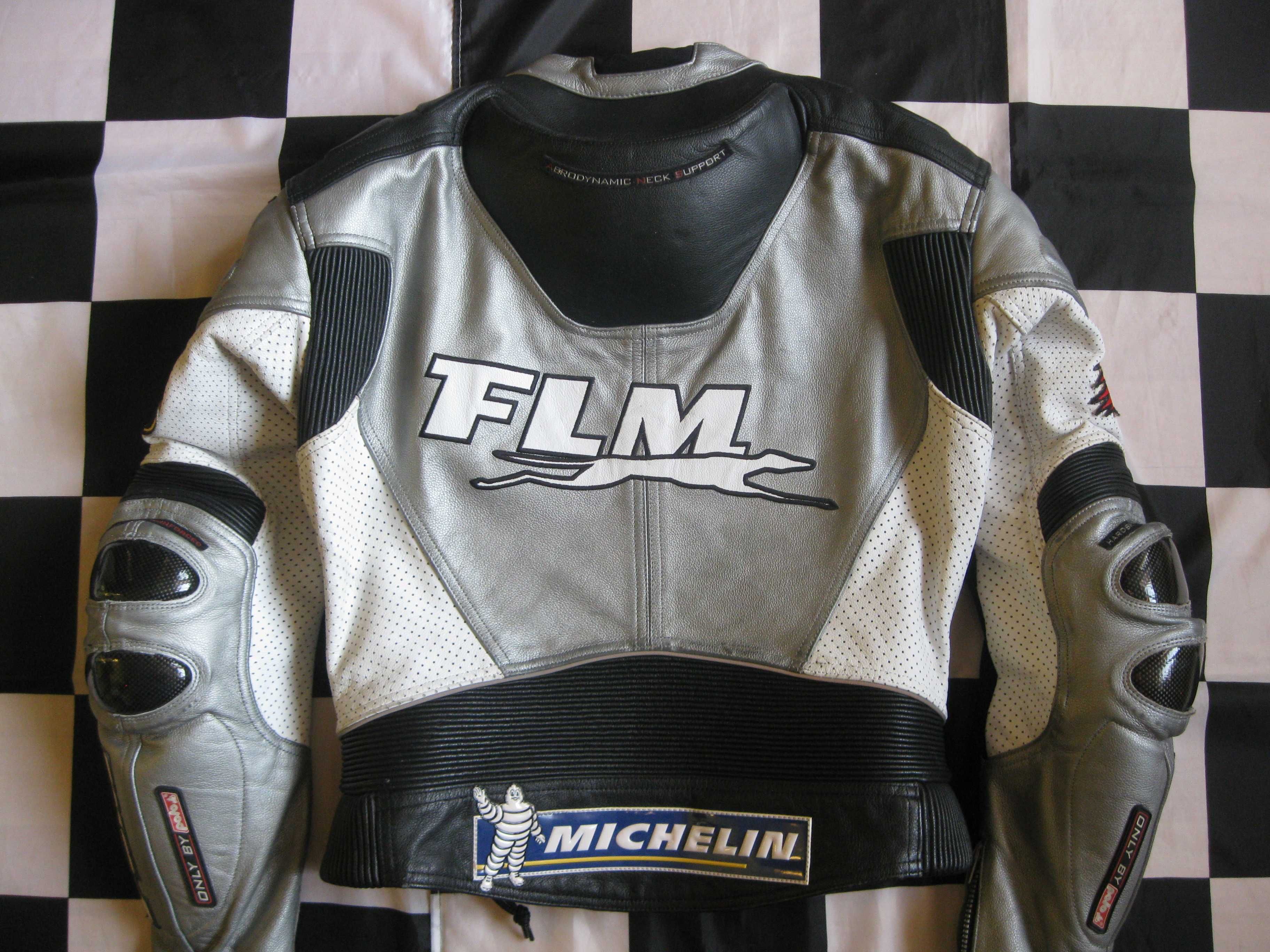 Kombinezon motocyklowy skórzany FLM RACE SUIT CARBON rozm.52