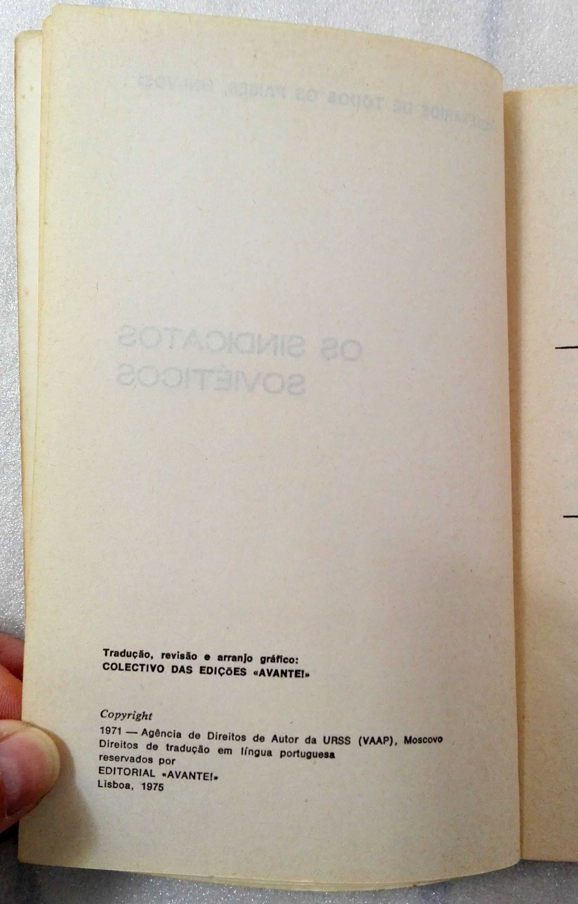 Caderno Os Sindicatos Soviéticos – nº9