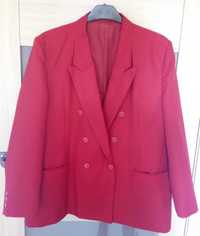 Червоний жіночий жакет піджак розмір 22 на 56