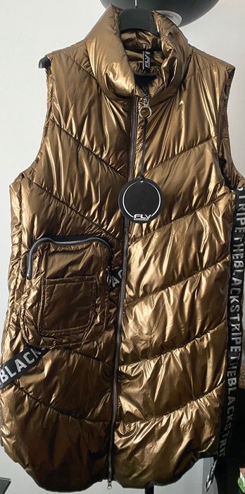 Colete dourado novo