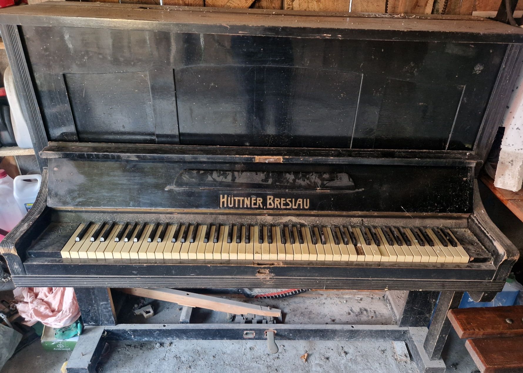 Pianino Huttner Breslau do remontu