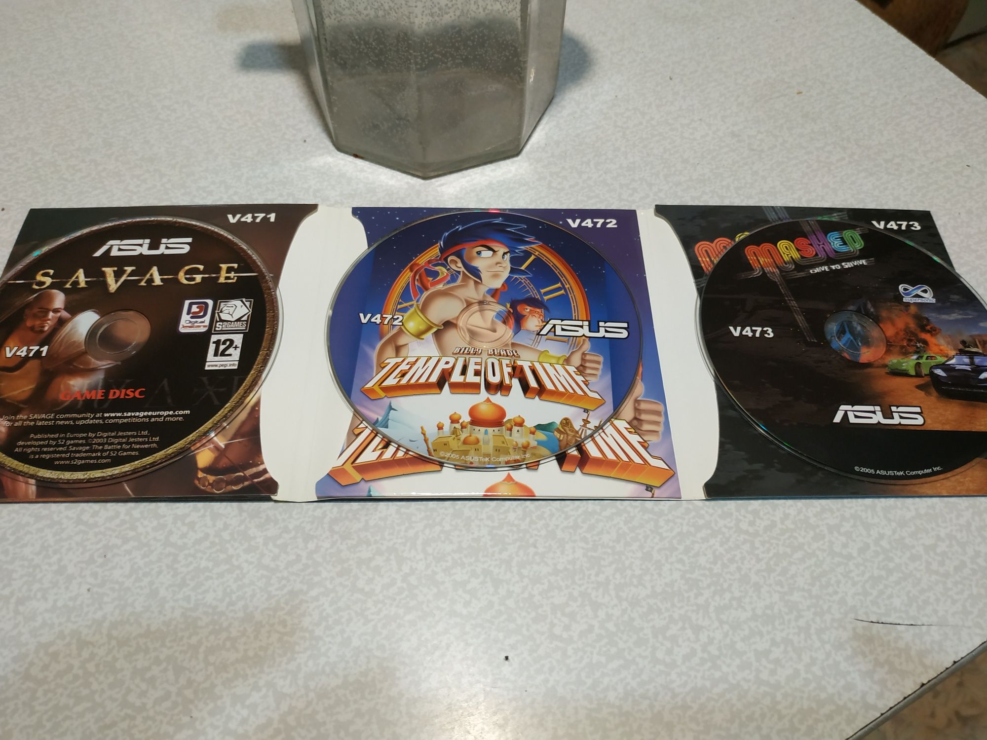 Asus gamepack Savage Billy Blade Temple of the time Mashed