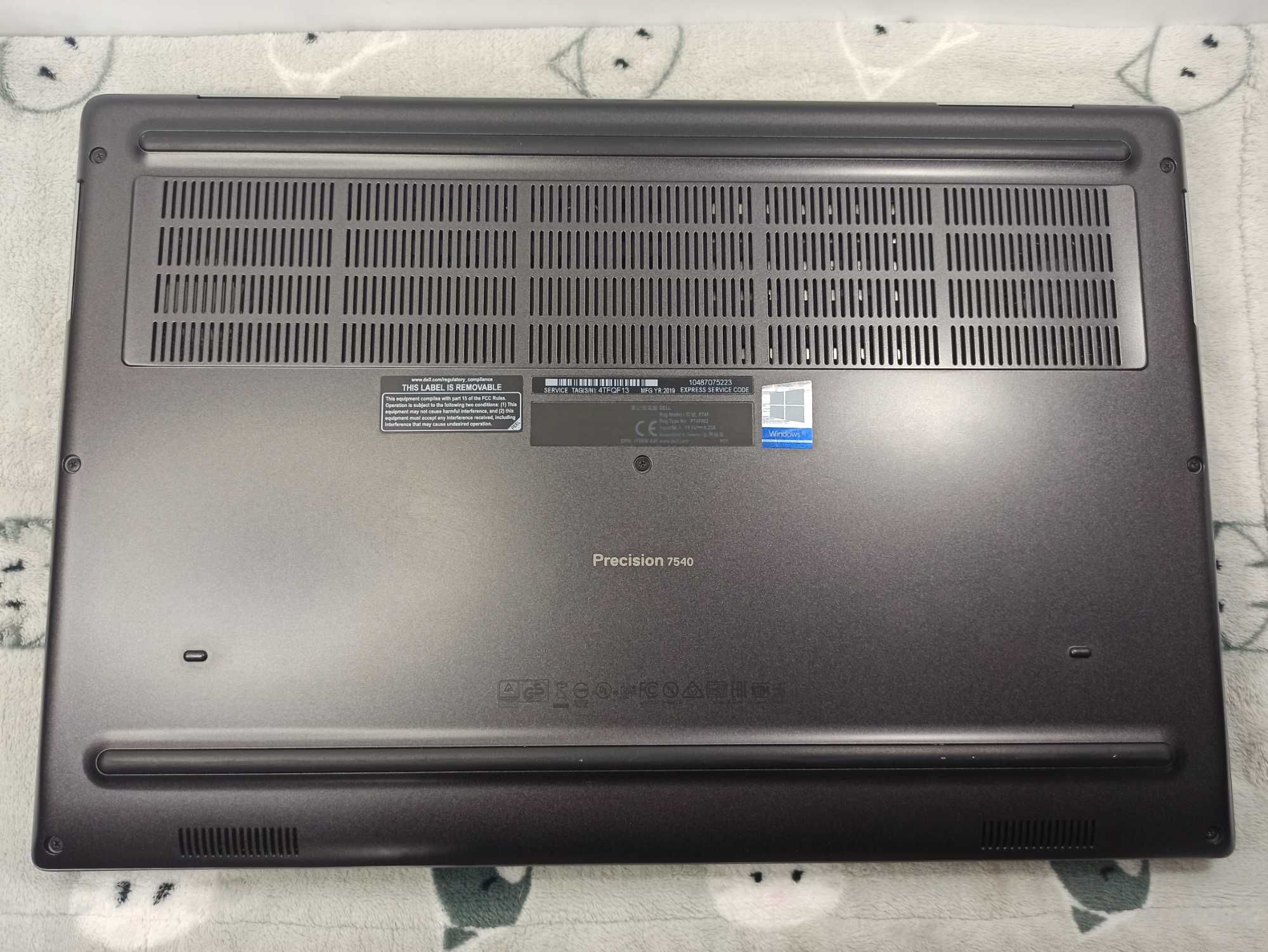 Ігровий нотубук Dell 7540 IPS/i5 4ядра/32gb/nvme 512Gb/T2000 4gb
