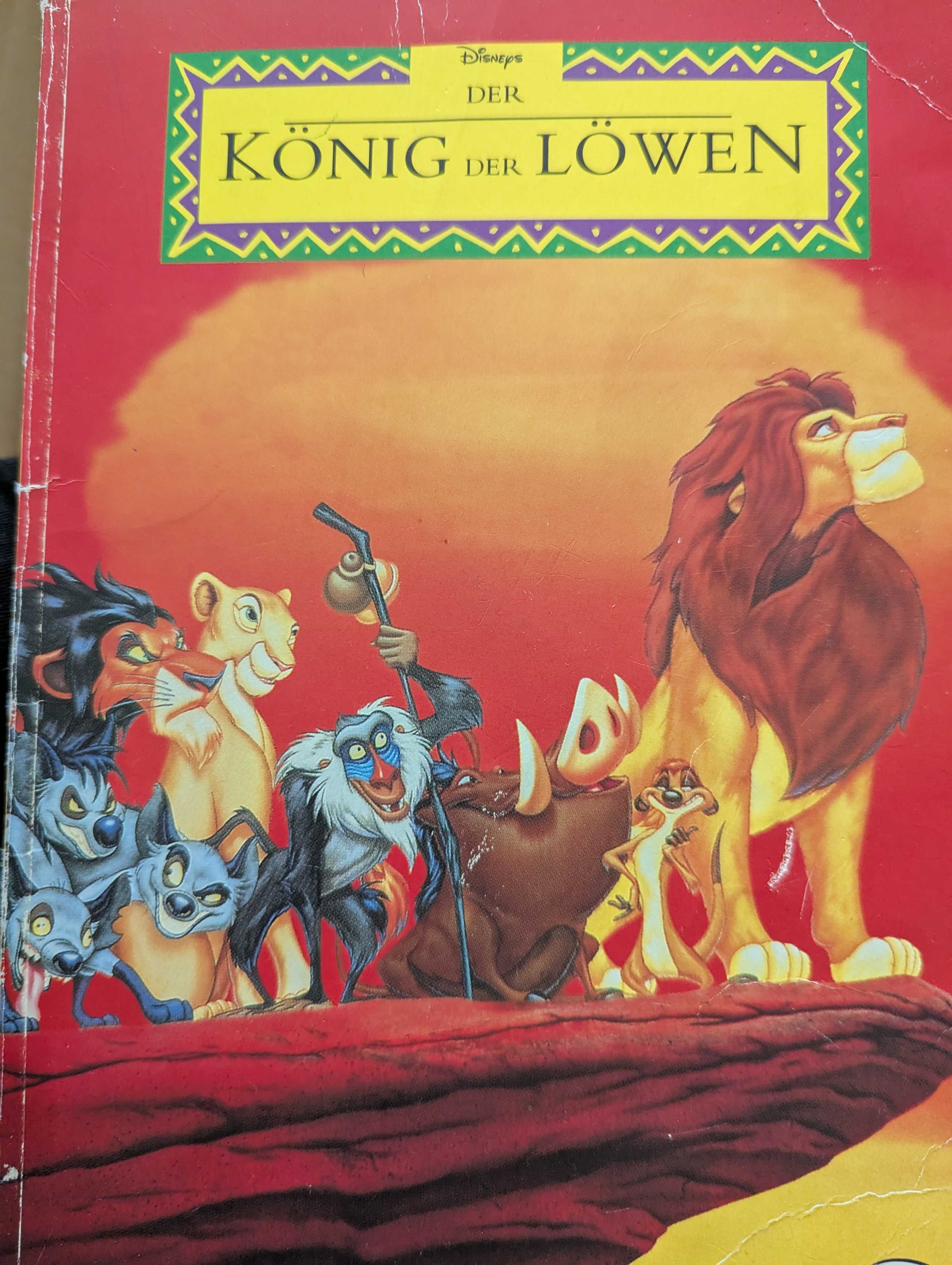 Der König der Löwen -Król Lew -j.niemiecki