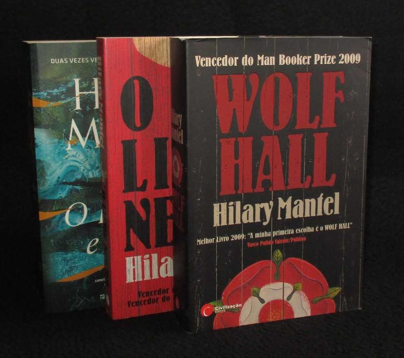 Livros Trilogia Thomas Cromwell Hilary Mantel
