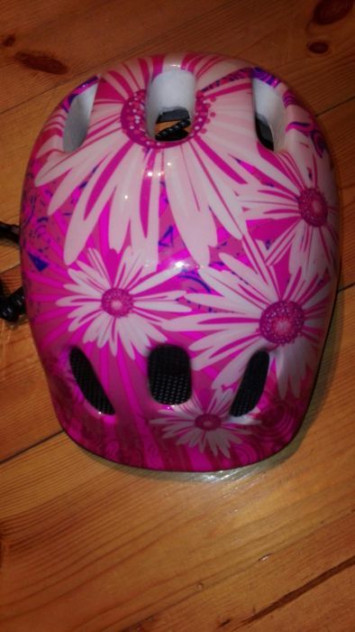 Nowy Kask na rower dziecięcy spokey floral okazja