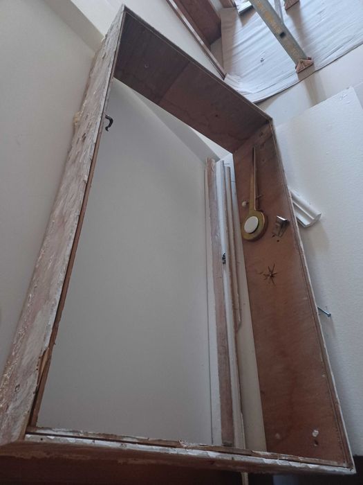 Escada sótão bom estado