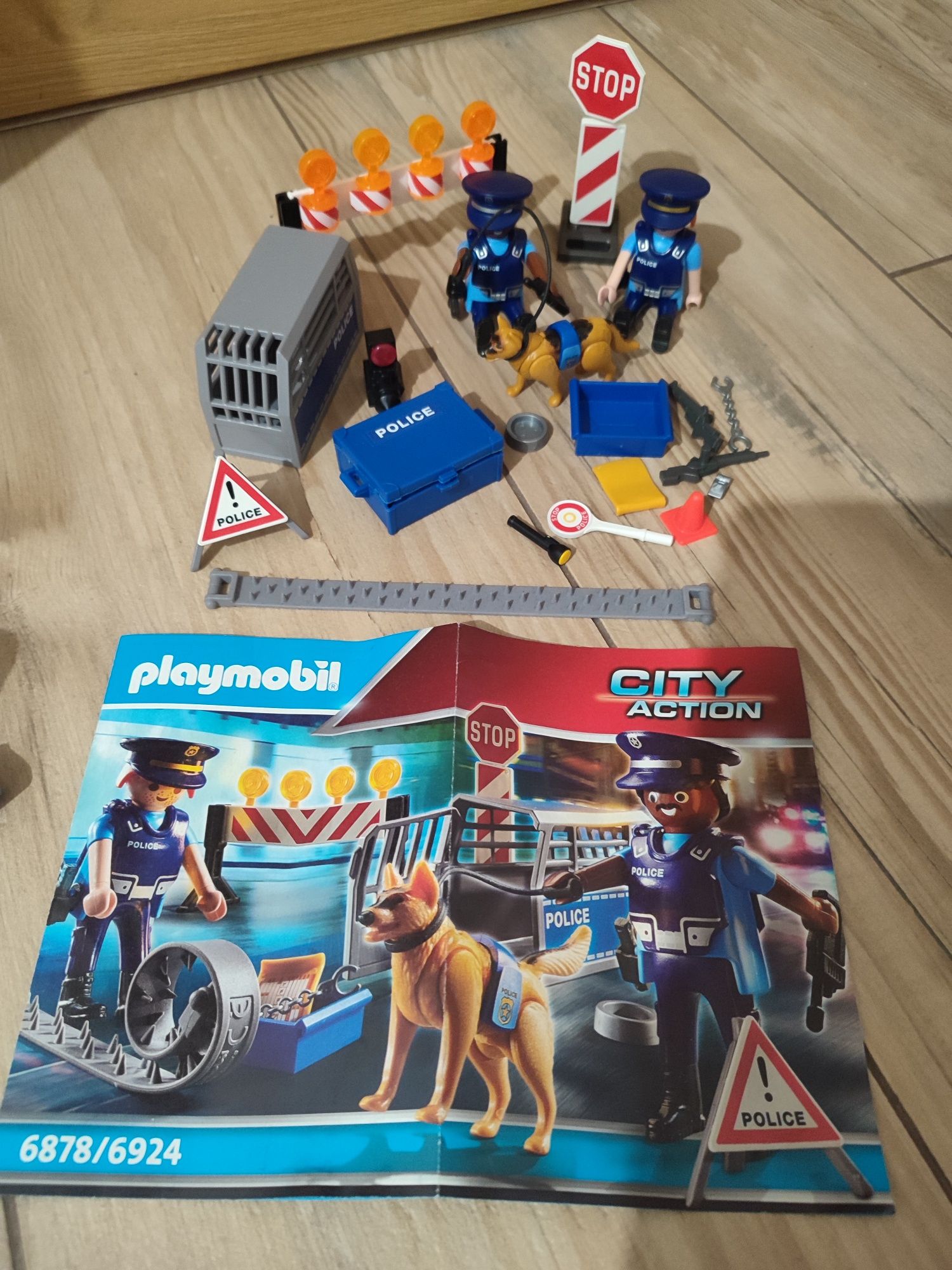 Zestaw Playmobil Policja 4 zestawy