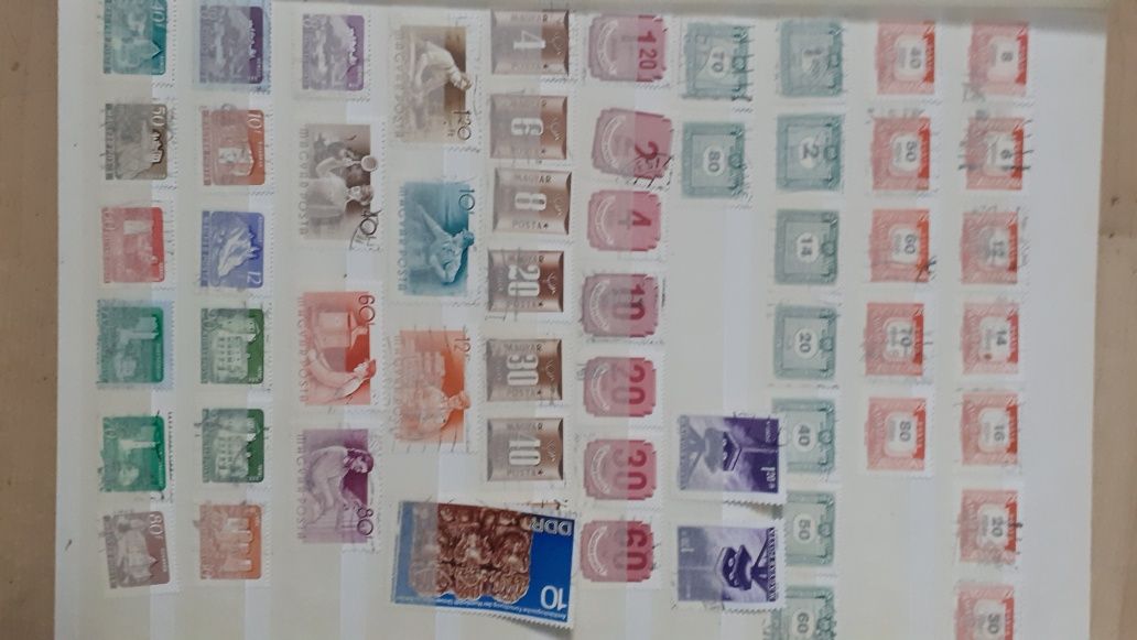 Znaczki pocztowe od 1956 r