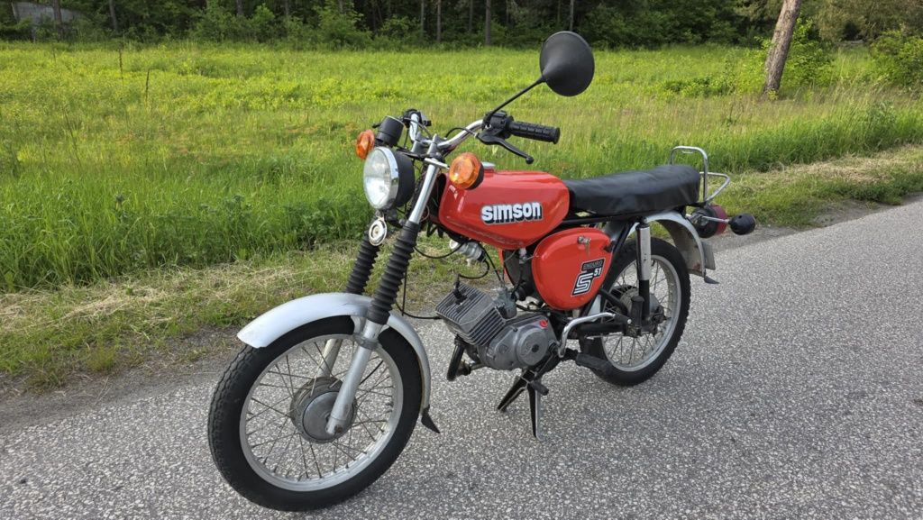 Simson s51 4-biegowy Zarejestrowany Sprawny Krajowy Dostawa ifa s51