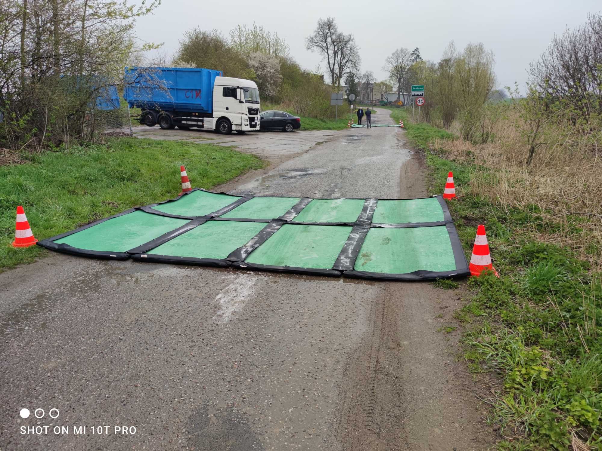 Mata Maty Dezynfekcyjne Modułowe 200x120 na Bramy Błyskawiczna Wys. /