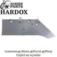 Lemiesz Rumptstad HARDOX 1210/P części do pługa 2X lepsze niż Borowe