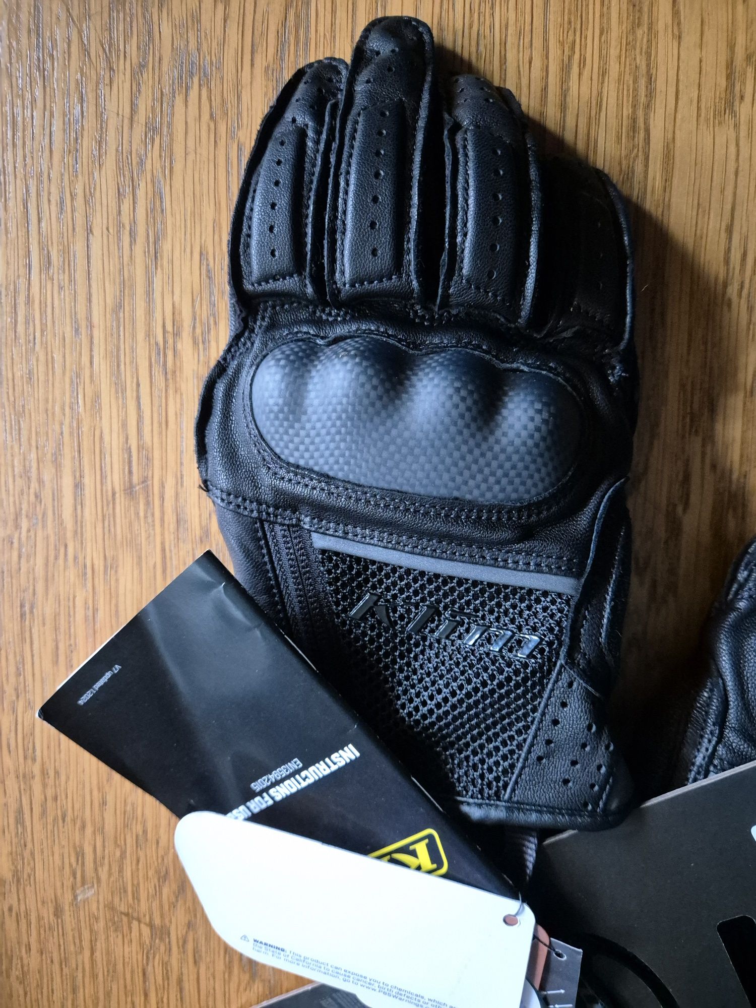 Rękawice indukcyjne KLIM black r. L/9.5