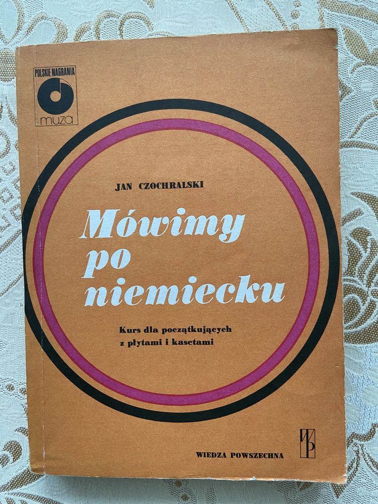 Książka Mówimy po niemiecku Jan Czochralski