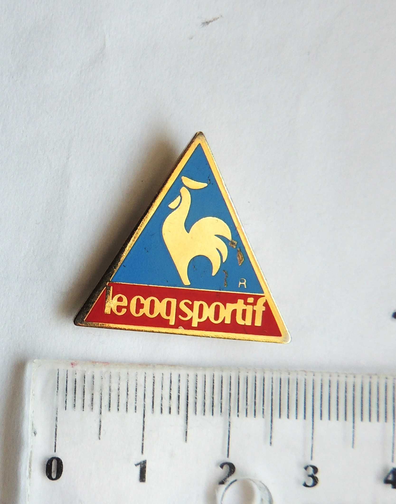 odznaka Le Coq Sportif emalia komplet