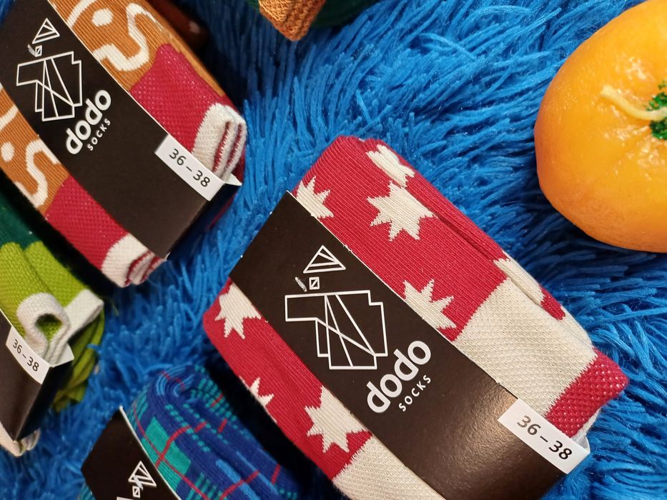 Шкарпетки Dodo socks подарунковий бокс Новий рік, новорічний подарунок