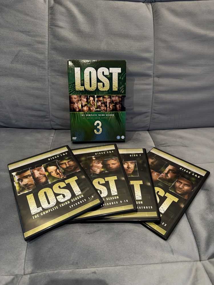 Kultowy serial Lost /Zagubieni ENG Dvd Sezony 1,2,3,4,5