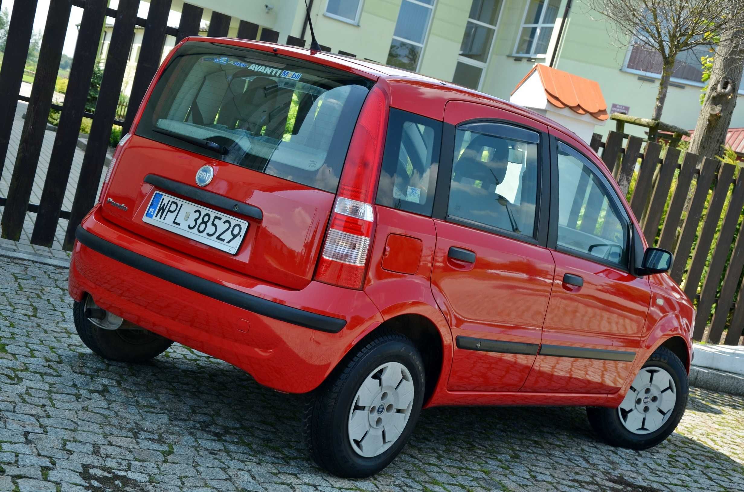 Fiat Panda 1.1 benzyna # wspomaganie CITY # czerwień # Okazja!